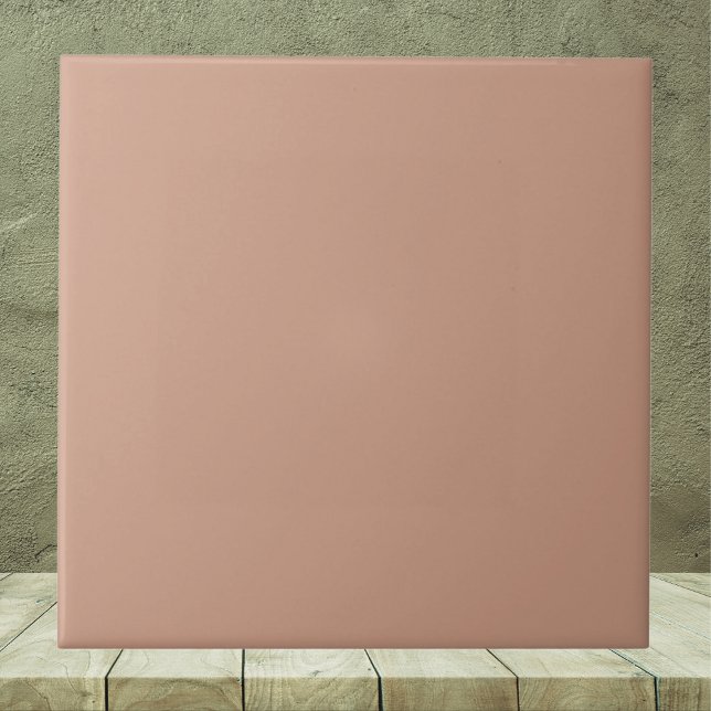 Rose Tan Solid Color Ceramic Tile (Creator Uploaded)