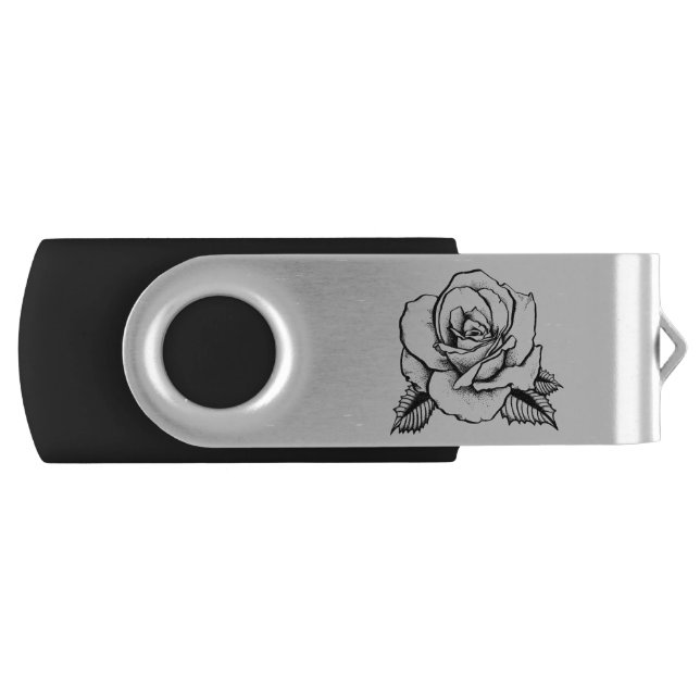 rose tattoo flash drive (Front)