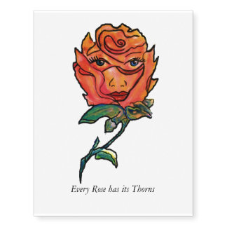 Rose Tattoo with Attitude