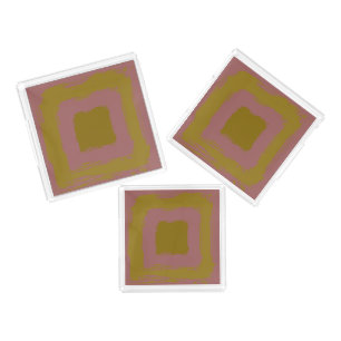 Rose Taupe Gold Acrylic Tray