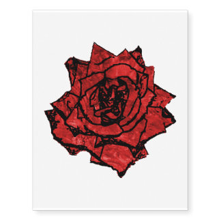 rose temporary tattoos