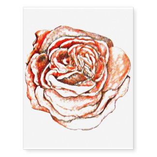 Rose Temporary Tattoos