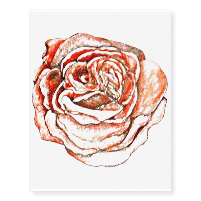 Rose Temporary Tattoos (Front)