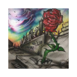 Rose That Grew From Concrete Canvas Print at Zazzle