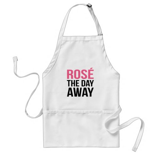 Rose the Day Away Adult Apron