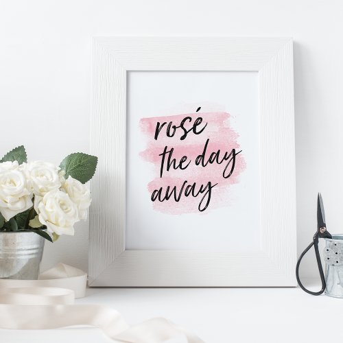 Ros the Day Away  Art Print