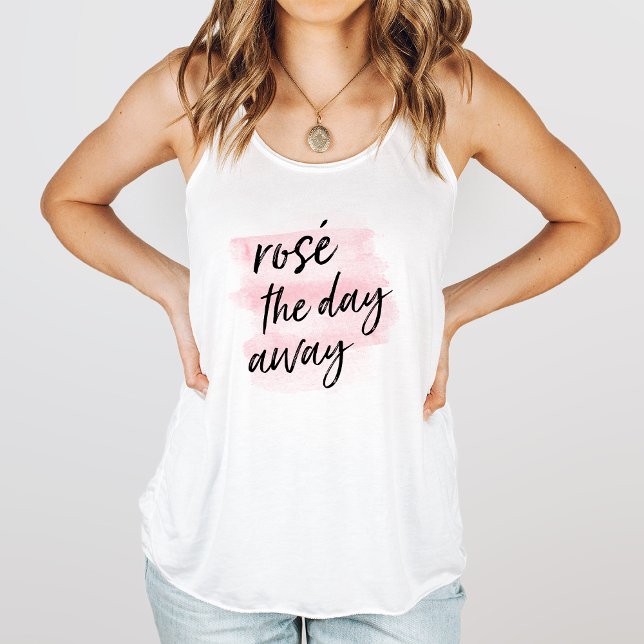 Rosé the Day Away Tank Top (Creator Uploaded)