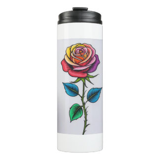 Rose Thermal Tumbler