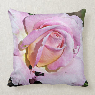 Rose Throw Pillow