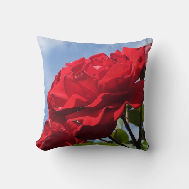 Rose Throw Pillow (Front)