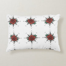 Rose Throw Pillows: A Touch of Love and Serenity