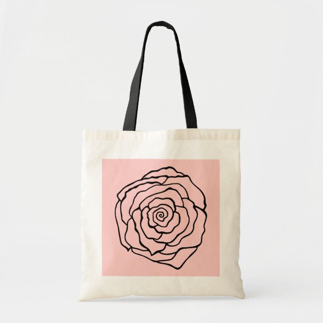Rose Tote Bag (Front)