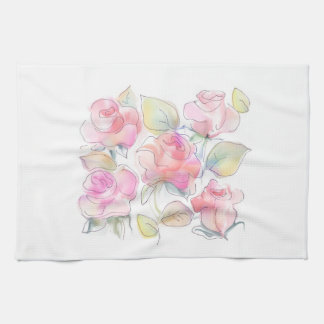 rose towel