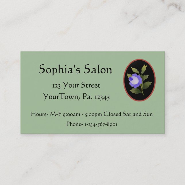Rose Trio Business Card (Front)