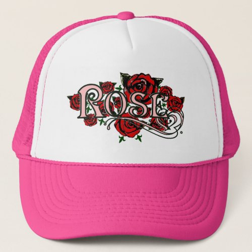 ROSE TRUCKER HAT