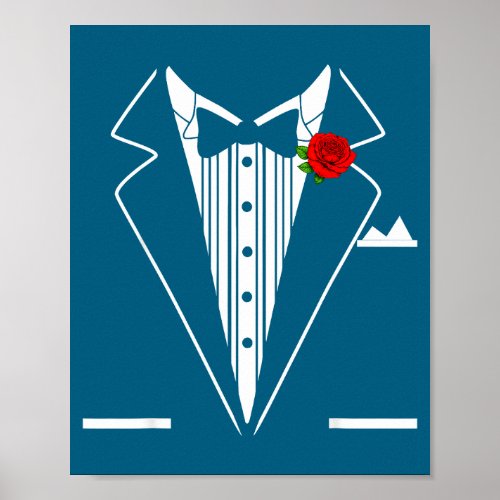 Rose Tuxedo Tux Wedding Prom Costume Party Men Kid