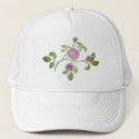 Rose Vine Motif on multiple Trucker Hat