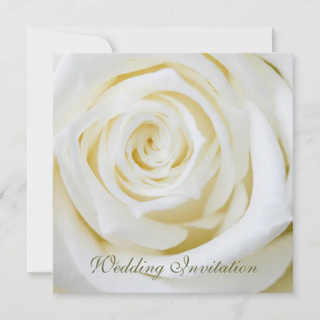 Invit Rose Rose Wedding Invitation | Zazzle
