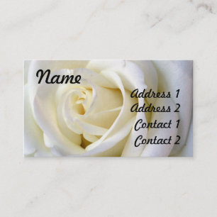 Rose White, Profile Card