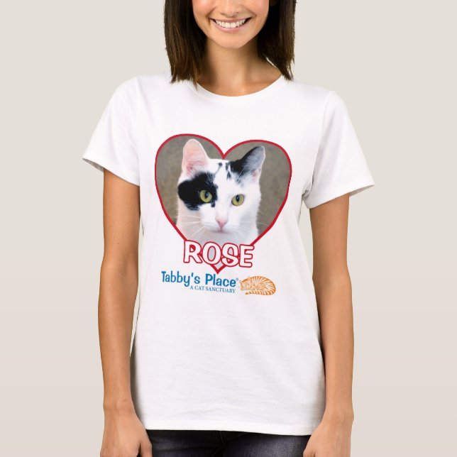 Rose - White Women's Jersey Tee (Front)