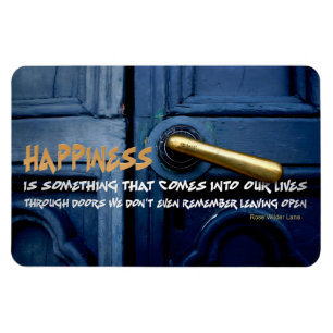 Rose Wilder Lane Inspirational Quote Flexible Magnet