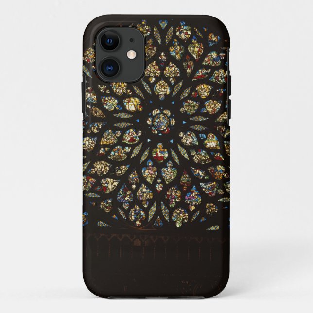 Rose window above the west door, with scenes depic Case-Mate iPhone case (Back)