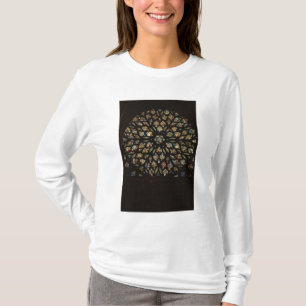 Rose window above the west door, with scenes depic T-Shirt