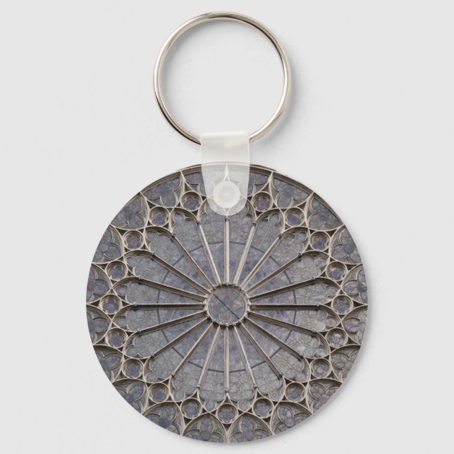 Rose Window, Ebrach Abbey Keychain (Front)