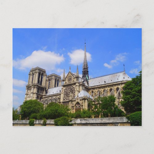 Rose Window Of South Transept Notre Dame De Paris Postcard