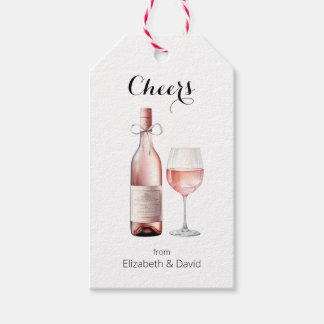 Rosé Wine Lover Cheers to You  Gift Tags
