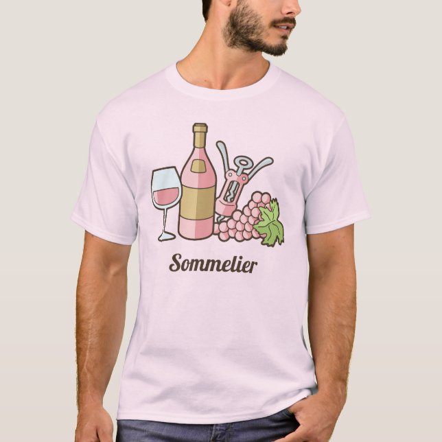 Rose Wine T-Shirt (Front)