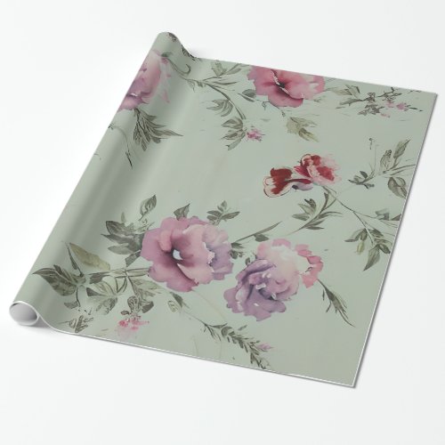 Rose wrapping Paper