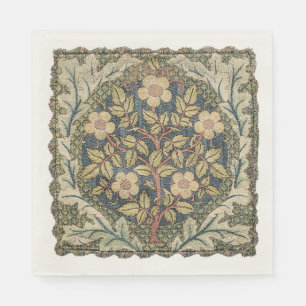 Rose Wreath by William Morris Napkins
