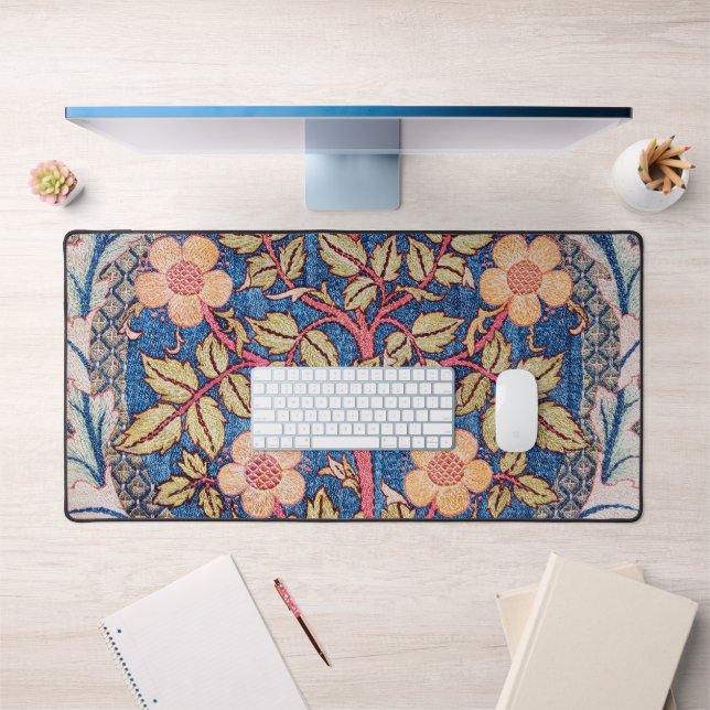 Rose Wreath, William Morris Desk Mat (Office 1)