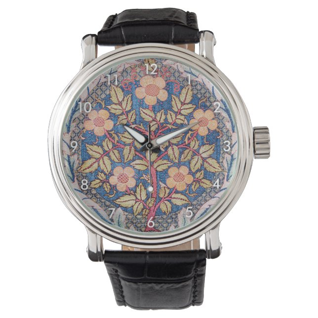 Rose Wreath, William Morris Watch (Front)
