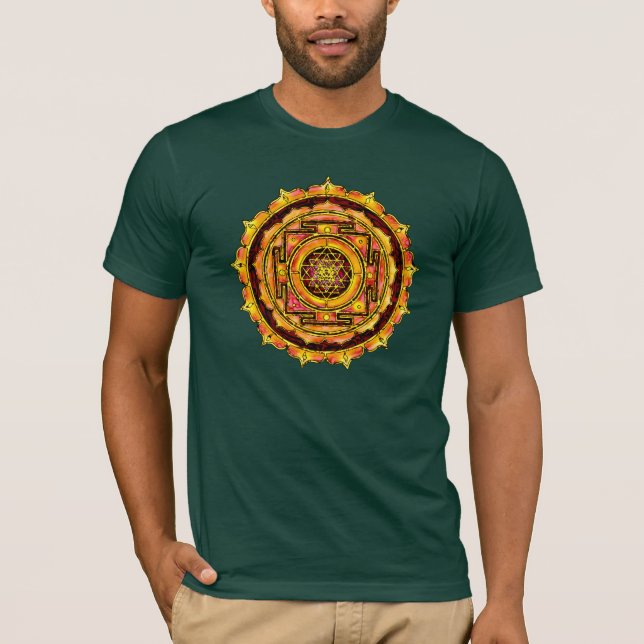 Rose Yantra T-Shirt (Front)