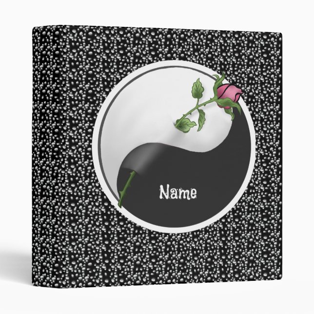 Rose Yin Yang  Binder (Front/Spine)