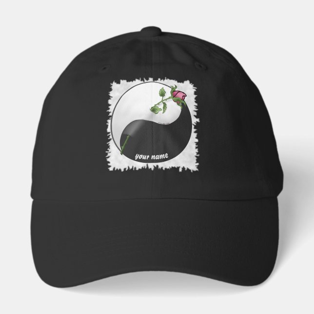 Rose Yin Yang  hats (Front)
