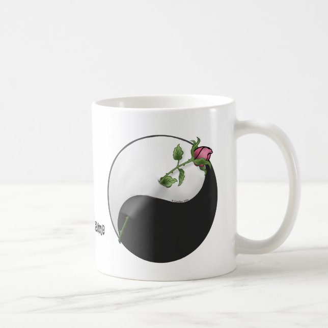 Rose Yin Yang  mugs (Right)