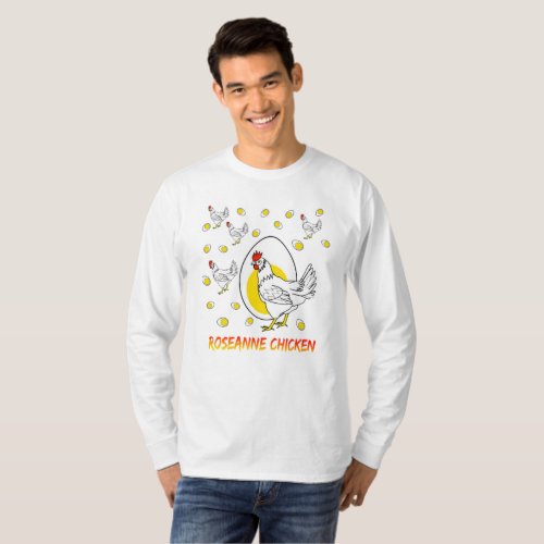 Roseanne Chicken and Egg Famous 2020 T_Shirt