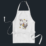 Roseanne Chicken - Funny Roseanne Rooster and Egg Adult Apron<br><div class="desc">Retro style Roseanne chicken shirt.</div>
