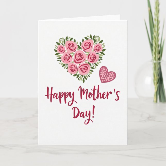 Roseate Mothers Day Card (Front)