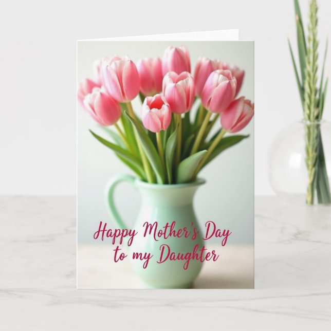 Roseate Mothers Day Love Card (Front)