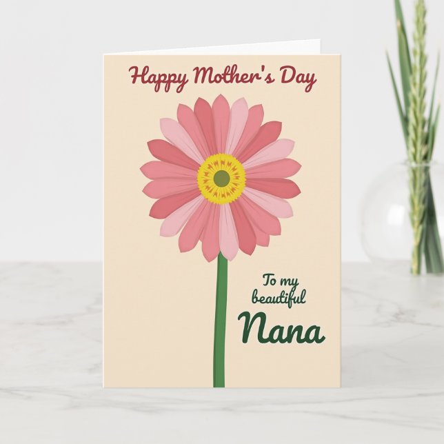 Roseate Mothers Love Card (Front)