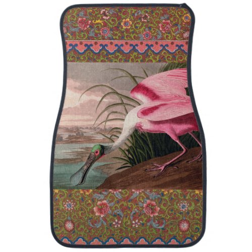 Roseate Spoonbill Audubon Bird Wildlife Car Floor Mat