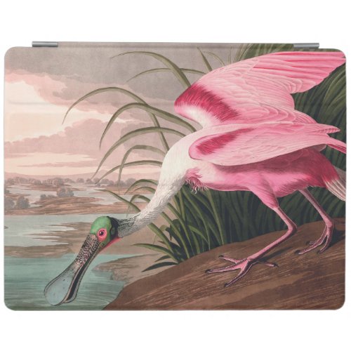 Roseate Spoonbill Audubon Bird Wildlife iPad Smart Cover