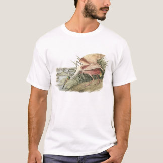 Roseate Spoonbill by Audubon T-Shirt