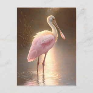 Roseate Spoonbill Postcard