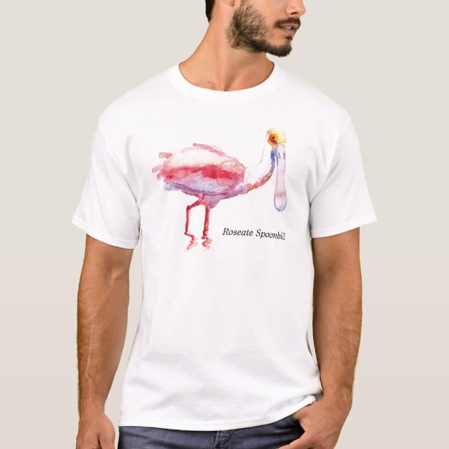 Roseate Spoonbill shirt (Front)