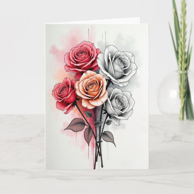 Roseate Sweet Mothers Day Card (Front)